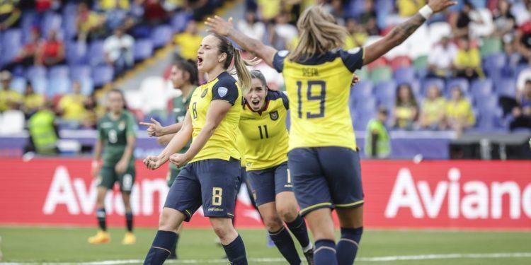 Equador goleia Bolívia por 6 a 1 na abertura da Copa América feminina