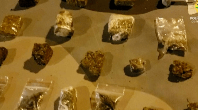 Polícia encontra 19 porções de maconha em árvore no Guará