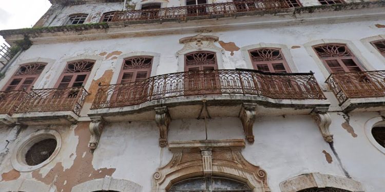 Palacete histórico no centro de São Luís será restaurado