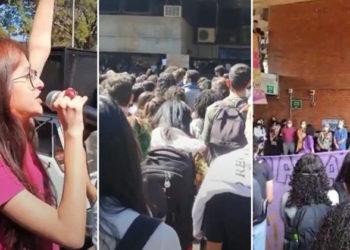 Alunos da UnB protestam contra caso de estupro no campus