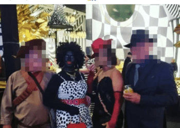 Empresária é acusada de “blackface” por fantasia em festa