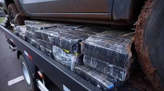 Polícia apreende mais de uma tonelada de maconha no interior do Paraná