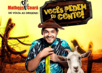 Matheus Ceará traz show inédito ao DF: ‘Vocês pedem, eu conto!’