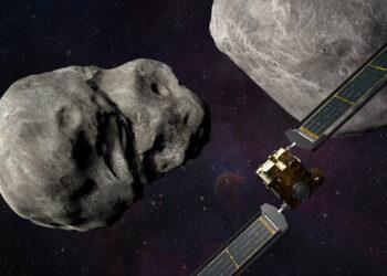 Pela 1ª vez, Nasa lança nave contra asteroide para tentar mudar sua trajetória