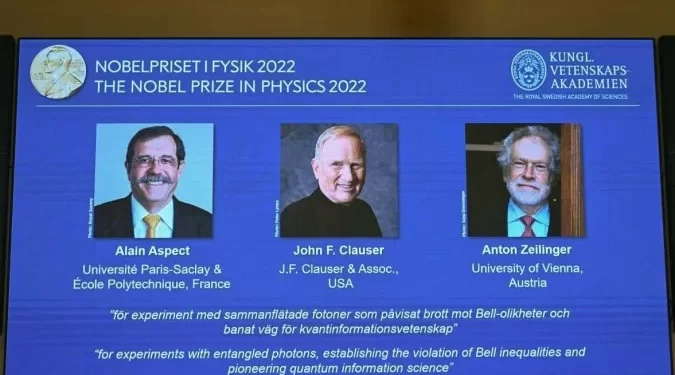 Pioneiros da mecânica quântica vencem o Nobel de Física