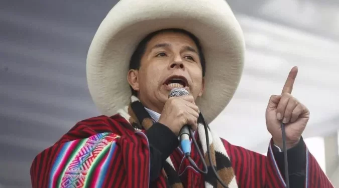 MP do Peru acusa presidente Pedro Castillo de liderar rede de corrupção