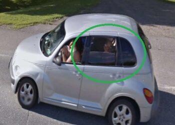 Internauta acha “alienígena” em carro graças ao Google Street View