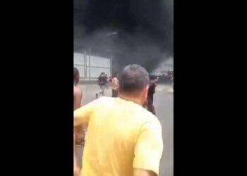 Ceasa do Rio de Janeiro é atingida por incêndio e lojas são saqueadas