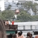 Queda de helicóptero na Lagoa: 5 vítimas sem gravidade foram resgatadas