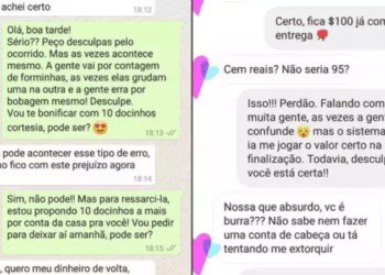 ‘Trabalhar com público é castigo de Deus’: prints de vendedores viralizam