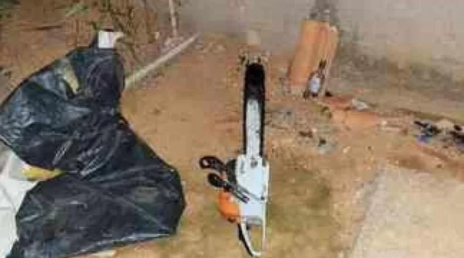 Polícia procura suspeito de matar homem com golpes de motosserra