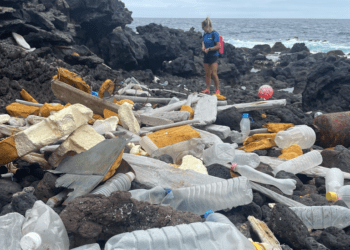 A remota ilha no Atlântico Sul que recebe lixo do mundo todo pelo mar