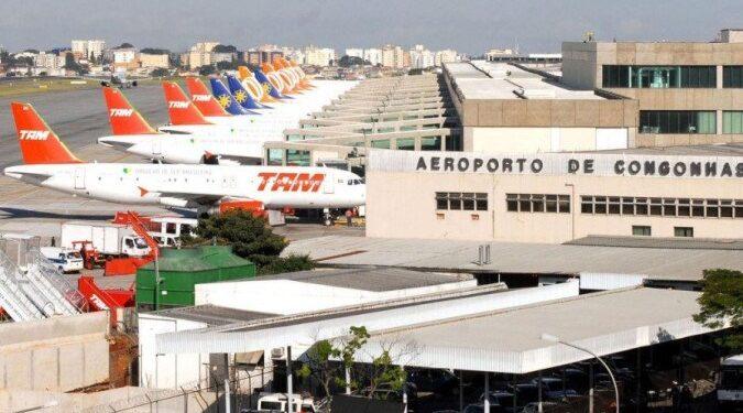 Turbina de avião se desintegra em Congonhas e 16 voos são cancelados