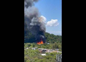 Incêndio atinge estúdios da rede Globo, Projac, no Rio de Janeiro