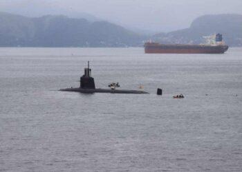 Marinha realiza teste de imersão estática do submarino ‘Humaitá’