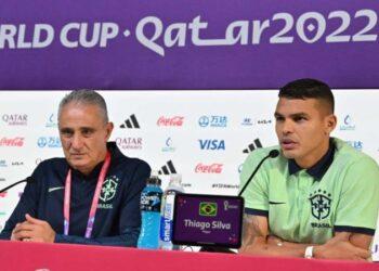 Provocado pelo “repórter” Thiago Silva, Tite banca Neymar contra a Coreia