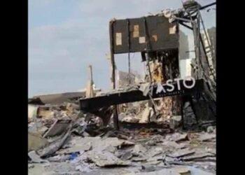 Explosão destrói restaurante em Teresina e deixa uma pessoa ferida