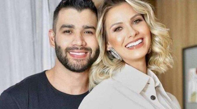 Andressa Suita faz homenagem a Gusttavo Lima com tatuagem inusitada