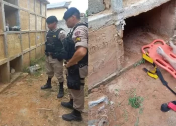 Mulher é resgatada de túmulo após ser enterrada viva em Minas Gerais