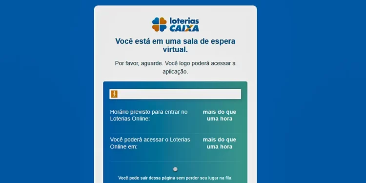 Mega da Virada: site Loterias Caixa tem fila de espera para apostar