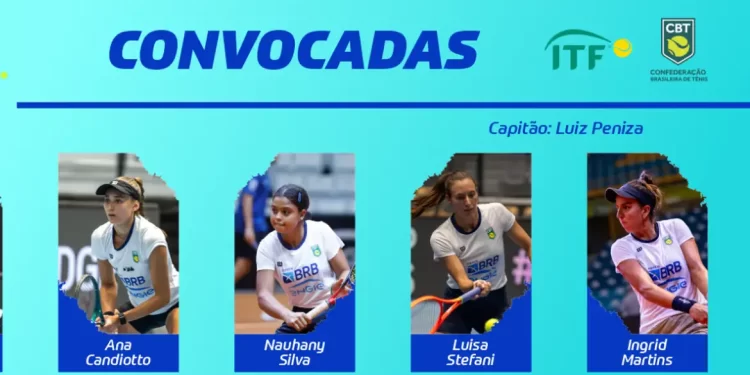 Tênis: seleção é convocada para playoffs da Billie Jean King Cup