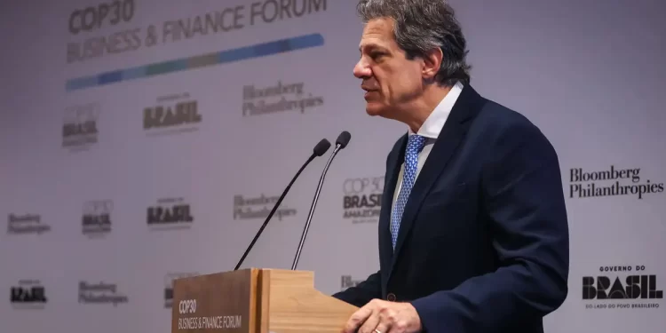 Haddad diz esperar US$ 10 bi para fundo de proteção às florestas