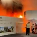 Incêndio atinge parte do pavilhão da COP30, em Belém