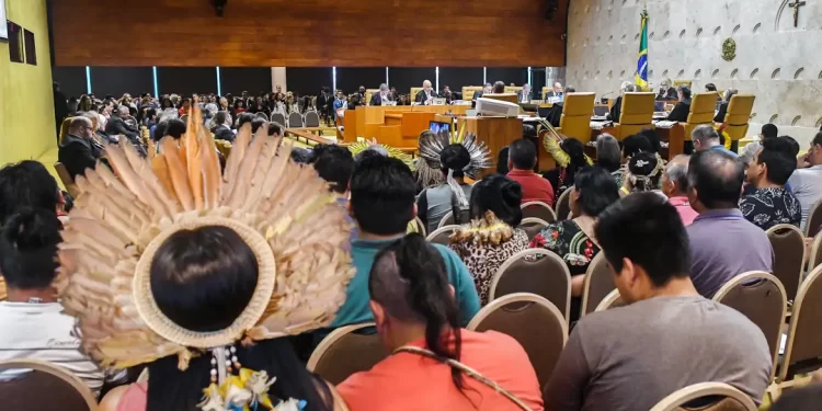 STF abre sessão de julgamento do marco temporal de terras indígenas