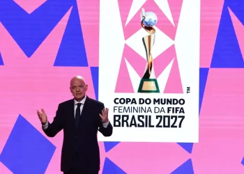 Fifa lança marca da Copa Feminina 2027 em evento no Rio de Janeiro