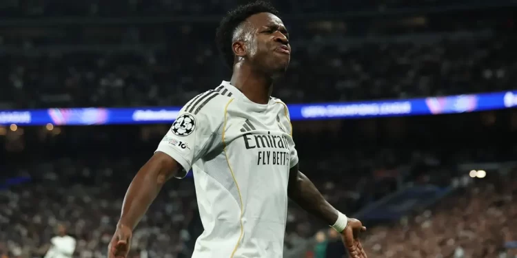 Vini Jr brilha e ajuda Real a despachar Benfica na Liga dos Campeões