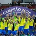 Brasil bate Argentina e conquista 12º título na Copa América de Futsal
