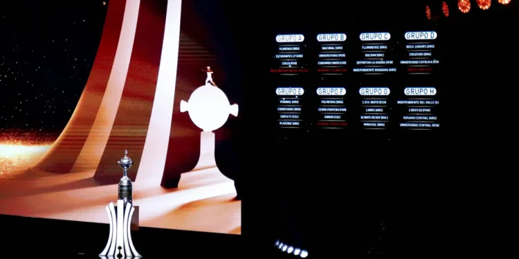 Conmebol sorteia grupos da Copa Libertadores 2026