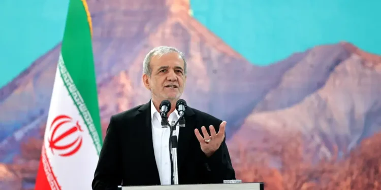 Irã não nutre inimizade pelo povo dos EUA, diz Masoud Pezeshkian