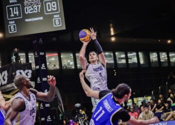 Seleção masculina se classifica para Copa do Mundo de basquete 3×3
