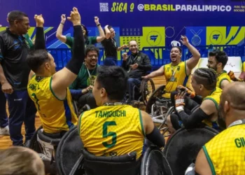 Seleção de rúgbi em cadeira de rodas conquista torneio internacional