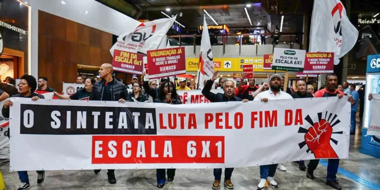 Fim da jornada 6×1 opõe trabalhadores e empresários