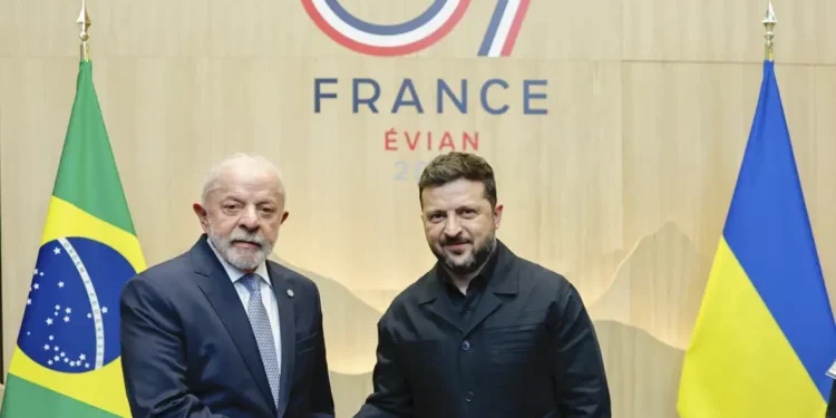 Lula e Zelensky debatem saída diplomática para guerra Ucrânia x Rússia