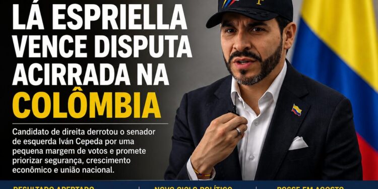 Abelardo de la Espriella vence eleição acirrada e será o novo presidente da Colômbia