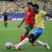 Com golaço de Vini Jr., Brasil empata com Marrocos na estreia da Copa
