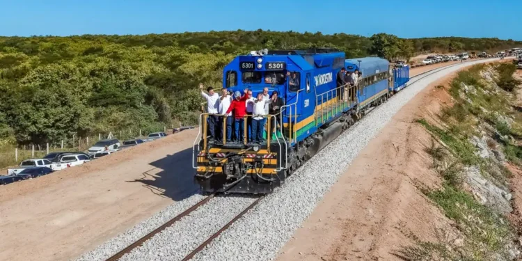 Ferrovia Transnordestina, entre CE e PI, atinge 82% de obra concluída