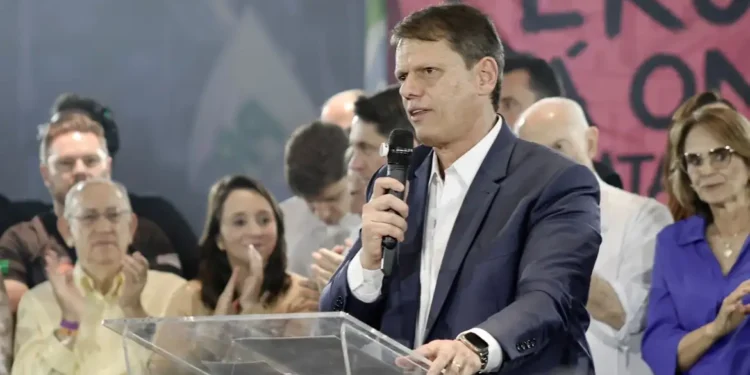 Republicanos lança candidatura de Tarcísio ao governo de São Paulo