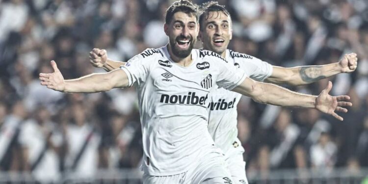 Santos desencanta no 2º tempo e atropela o Vasco pelo Brasileirão