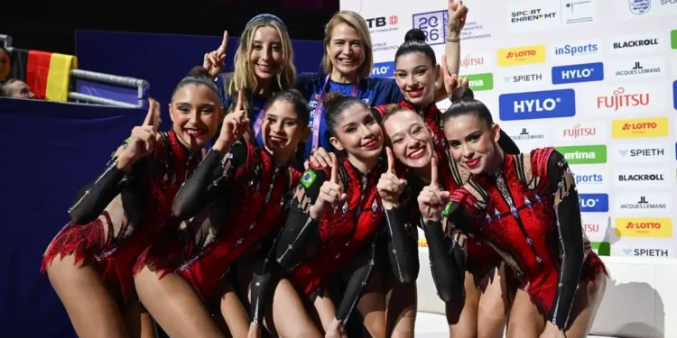 Brasil faz história e leva dois ouros no Mundial de ginástica rítmica
