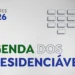 Confira a agenda dos presidenciáveis nesta quarta-feira (30)